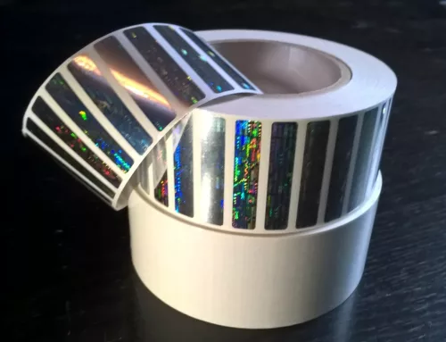 Hologram matrica GCVO 10x50 mm 6 000 db / tekercs