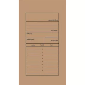 Fogászati röntgentasak 82x125 mm+12 mm klapni