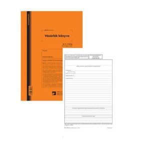   GDPR kompatibilis vásárlók könyve 25x2 lapos tömb A/4 álló