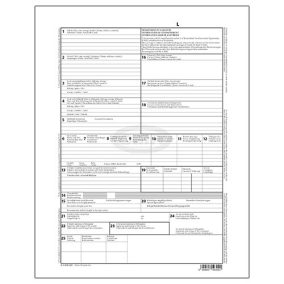   CMR Fuvarlevél leporelló 240x12" 6 példányos 350 garn/doboz