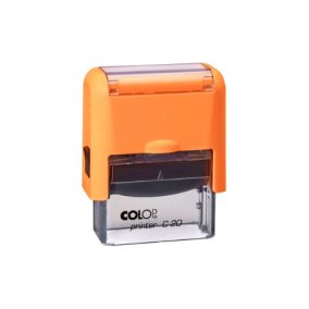 Colop Szövegbélyegző Printer C20 narancs ház 14x38 mm -új   Colop Szövegbélyegző Printer C20 narancs ház 14x38 mm -új