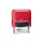 Colop Szövegbélyegző Printer C20 piros átlátszó ház kék párnával 14x38 mm