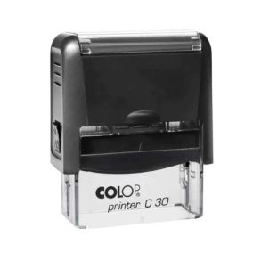 Colop Szövegbélyegző Printer C30 átlátszó ház 18x47 mm   Colop Szövegbélyegző Printer C30 átlátszó ház 18x47 mm