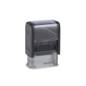 Bélyegzőház Trodat 8910 Imprint 2.0 fekete, fekete-kék párnával   Bélyegzőház Trodat 8910 Imprint 2.0 fekete, fekete-kék párnával