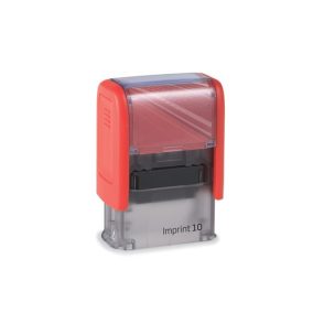 Bélyegzőház Trodat 8910 Imprint 2.0 piros, kék párnával   Bélyegzőház Trodat 8910 Imprint 2.0 piros, kék párnával