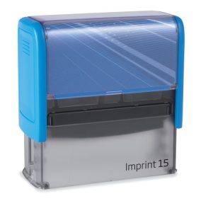Bélyegzőház Trodat 8915 Imprint 2.0 kék, kék párnával Bélyegzőház Trodat 8915 Imprint 2.0 kék, kék párnával
