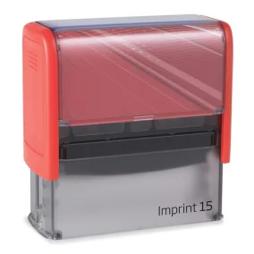  Bélyegzőház Trodat 8915 Imprint 2.0 piros, fekete párnával