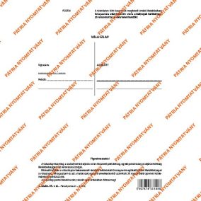   Válaszlap pénzbírság postai befizetésére szabadlap A/5 álló