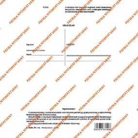   Válaszlap pénzbírság postai befizetésére szabadlap A/5 álló
