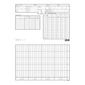 Törzsboríték tasak A/4 fekvő