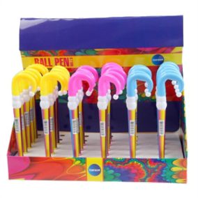   Golyóstoll Centrum Joker sapka 0,7 mm kék vegyes eldobható