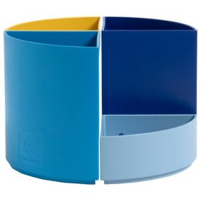   Írószertartó Exacompta 'The Quarter' Bee Blue asztali műanyag