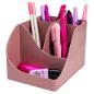   Írószertartó Exacompta Skandi asztali műanyag rózsaszín