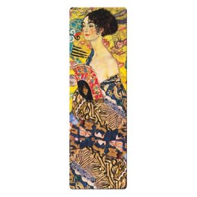 Könyvjelző Fridolin Gustav Klimt 'Hölgy legyezővel'   Könyvjelző Fridolin Gustav Klimt 'Hölgy legyezővel'