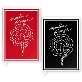 Jegyzetfüzet Clairefontaine Moulin Rouge A/5, 64 lapos, vonalas, vegyes minta   Jegyzetfüzet Clairefontaine Moulin Rouge A/5, 64 lapos, vonalas, vegyes minta