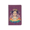 Jegyzetfüzet Clairefontaine Frida Kahlo 7,5x12 cm, 24 lapos, sima, vegyes minta