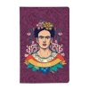 Jegyzetfüzet Clairefontaine Frida Kahlo 9x14 cm, 48 lapos, vonalas, vegyes minta