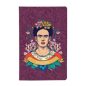   Jegyzetfüzet Clairefontaine Frida Kahlo 9x14 cm, 48 lapos, vonalas, vegyes minta