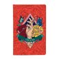 Jegyzetfüzet Clairefontaine Frida Kahlo 9x14 cm, 48 lapos, vonalas, vegyes minta