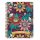 Jegyzetfüzet Clairefontaine Frida Kahlo A/5, spirálos, 74 lapos, vonalas, vegyes minta