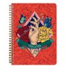 Jegyzetfüzet Clairefontaine Frida Kahlo A/5, spirálos, 74 lapos, vonalas, vegyes minta