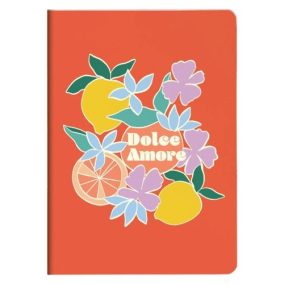 Jegyzetfüzet Clairefontaine Dolce Amore, A/5, 14,8x21 cm, 32 lapos, vonalas, vegyes minta   Jegyzetfüzet Clairefontaine Dolce Amore, A/5, 14,8x21 cm, 32 lapos, vonalas, vegyes minta