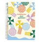 Jegyzetfüzet Clairefontaine Dolce Amore A/5, spirálos, 74 lapos, vonalas, vegyes minta