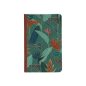Jegyzetfüzet Clairefontaine Gaia kék 7,5x12 cm, 24 lapos, vonalas, vegyes minta