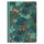 Jegyzetfüzet Clairefontaine Gaia kék, A/5, 14,8x21 cm, 48 lapos, vonalas, vegyes minta