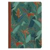 Jegyzetfüzet Clairefontaine Gaia kék, A/5, 14,8x21 cm, 48 lapos, vonalas, vegyes minta