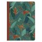 Jegyzetfüzet Clairefontaine Gaia kék, A/5, 14,8x21 cm, 48 lapos, vonalas, vegyes minta