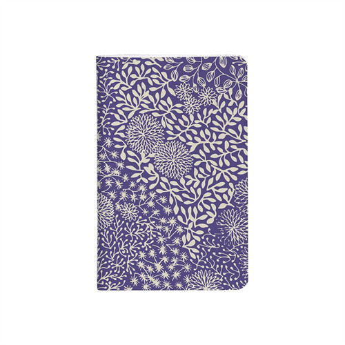 Jegyzetfüzet Clairefontaine Jardin des Sens 7,5x12 cm, 24 lapos, sima, vegyes minta