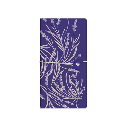 Jegyzetfüzet Clairefontaine Jardin des Sens 9x18 cm, 40 lapos, sima, vegyes minta