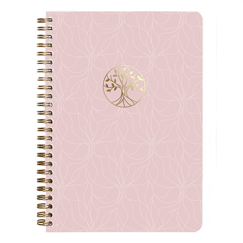 Tervező Clairefontaine Inspire, napi,  A/5, spirálos, 74 lapos, vegyes minta