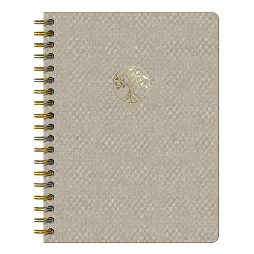 Tervező Clairefontaine Inspire A/5, spirálos, 96 lapos, vegyes minta