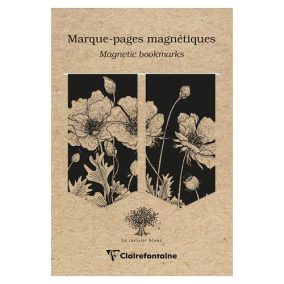 Mágneses könyvjelző Clairefontaine Le Cerisier Blanc, 10,5x15,5cm   Mágneses könyvjelző Clairefontaine Le Cerisier Blanc, 10,5x15,5cm