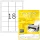 Etikett címke Topstick 63.5x46.6 mm szegéllyel 100 ív 1800 db/doboz