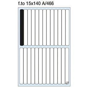 Etikett címke Pátria 140x15 mm kerekített sarkú