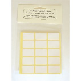 Etikett címke 30x20 mm 60 db/csomag Etikett címke 30x20 mm 60 db/csomag