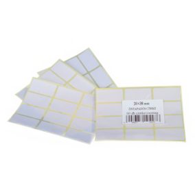 Etikett címke 38x20 mm 60 db/csomag Etikett címke 38x20 mm 60 db/csomag