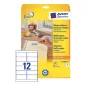   Etikett címke Avery Zweckform 99.1x42.3 mm univerzális címke visszaszedhető 25 ív 300 db/csomag L4743