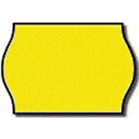 Árazószalag 25x16 mm sárga Árazószalag 25x16 mm sárga