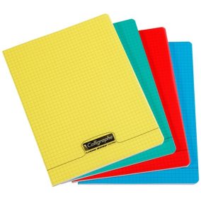 Füzet Clairefontaine A4 48 lapos kockás PP borító Füzet Clairefontaine A4 48 lapos kockás PP borító