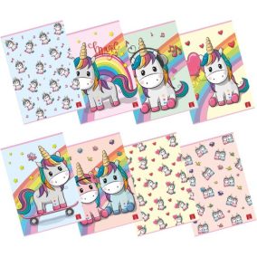 Füzet Pigna Unicorni A/5 42 lapos vonalas Füzet Pigna Unicorni A/5 42 lapos vonalas
