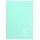 Füzet Clairefontaine Koverbook Blush A/5 48 lapos PP borítású vonalas menta