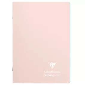  Füzet Clairefontaine Koverbook Blush A/5 48 lapos PP borítású vonalas púderrózsaszín