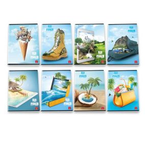 Füzet Pigna Eco Fancy A/4 tűzött 42 lapos sima Füzet Pigna Eco Fancy A/4 tűzött 42 lapos sima