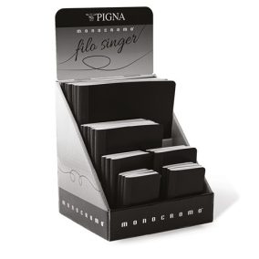   Display Pigna Monocromo varrott PPL többféle méret vonalas és kockás füzetekkel