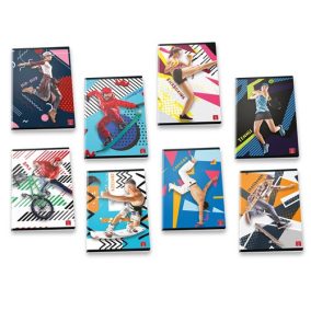 Füzet Pigna Pop Sport A/4 tűzött 42 lapos kockás Füzet Pigna Pop Sport A/4 tűzött 42 lapos kockás