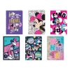 Füzet Play Minnie Mouse csillogós A/5 tűzött 50 lapos vonalas